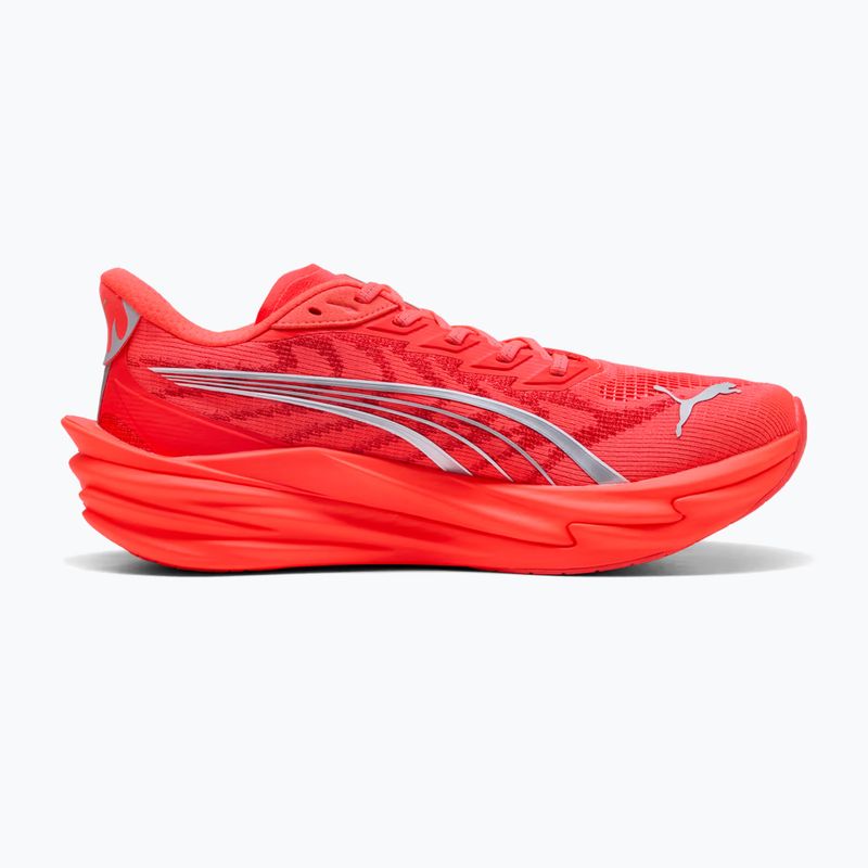 Buty do biegania męskie PUMA Deviate Nitro 4 ultra red/puma silver 9