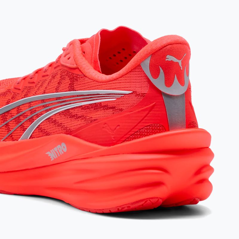 Buty do biegania męskie PUMA Deviate Nitro 4 ultra red/puma silver 13