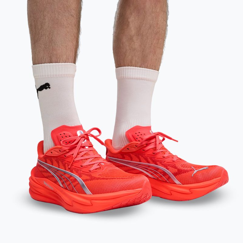 Buty do biegania męskie PUMA Deviate Nitro 4 ultra red/puma silver 14