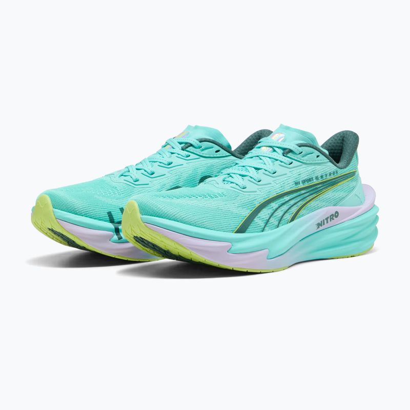 Buty treningowe damskie PUMA Deviate Nitro 4 X Hyrox intense mint/light lavender 10