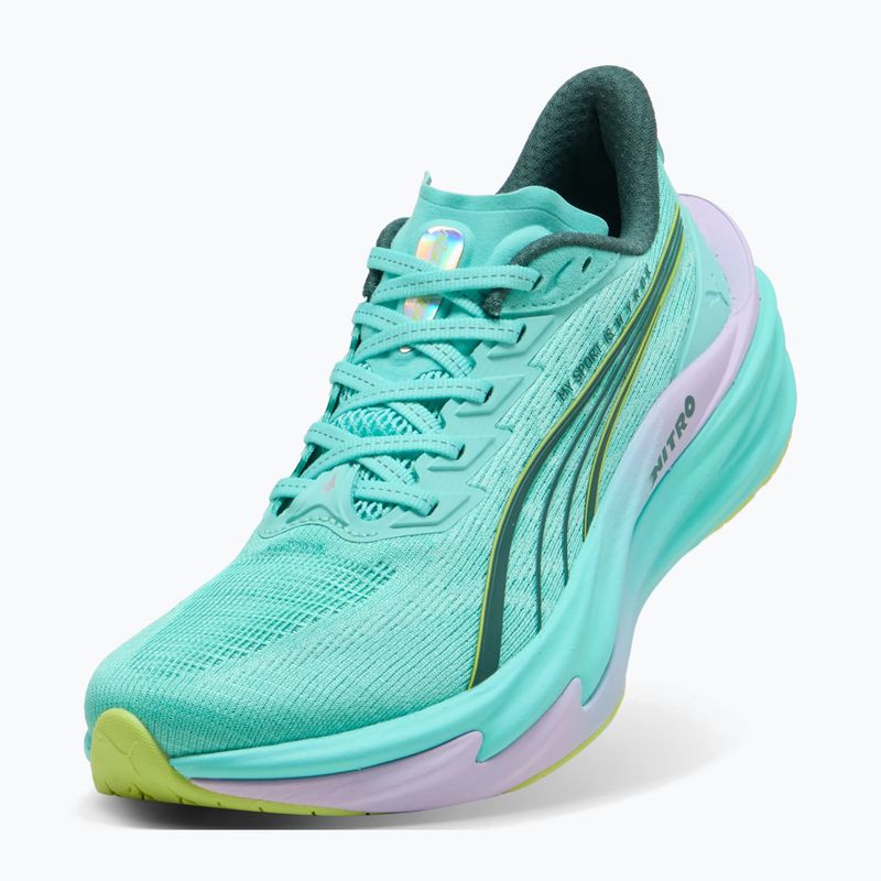 Buty treningowe damskie PUMA Deviate Nitro 4 X Hyrox intense mint/light lavender 11
