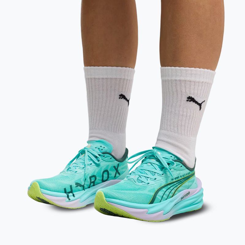 Buty treningowe damskie PUMA Deviate Nitro 4 X Hyrox intense mint/light lavender 14