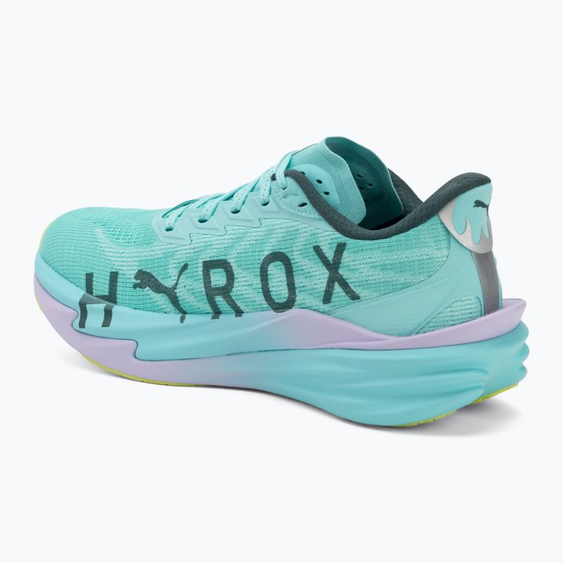 Buty treningowe damskie PUMA Deviate Nitro 4 X Hyrox intense mint/light lavender 3