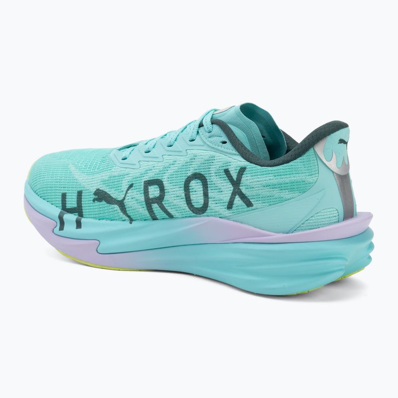 Buty treningowe PUMA Deviate Nitro 4 X Hyrox intense mint/light lavender 3