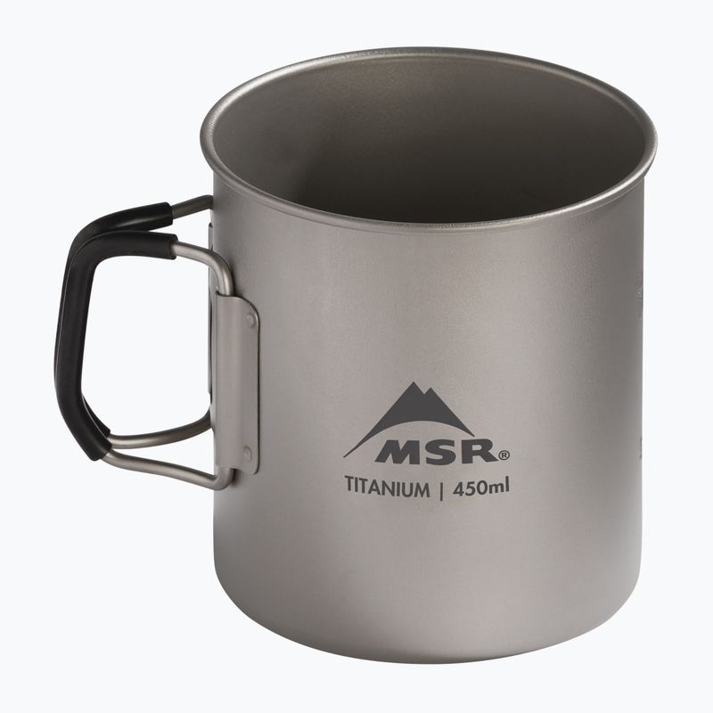 Kubek turystyczny MSR Titan Cup 450 ml titanium 3
