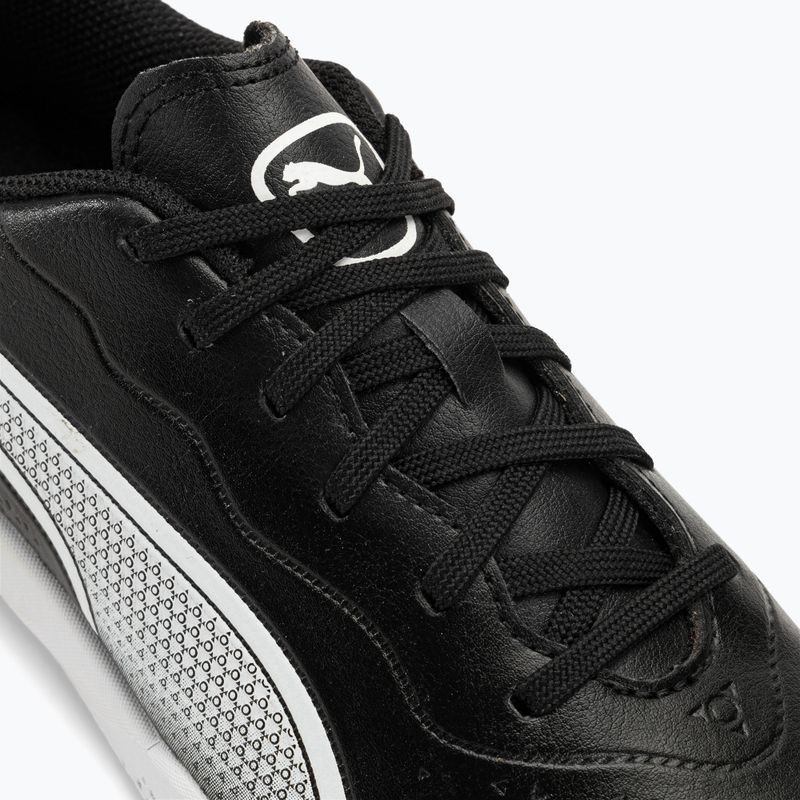 Buty piłkarskie dziecięce PUMA King Match IT puma black/puma white 8