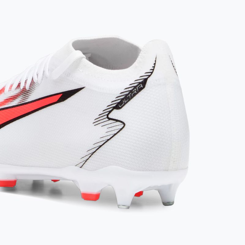 Buty piłkarskie męskie PUMA Ultra Match MXSG puma white/puma black/fire orchid 14
