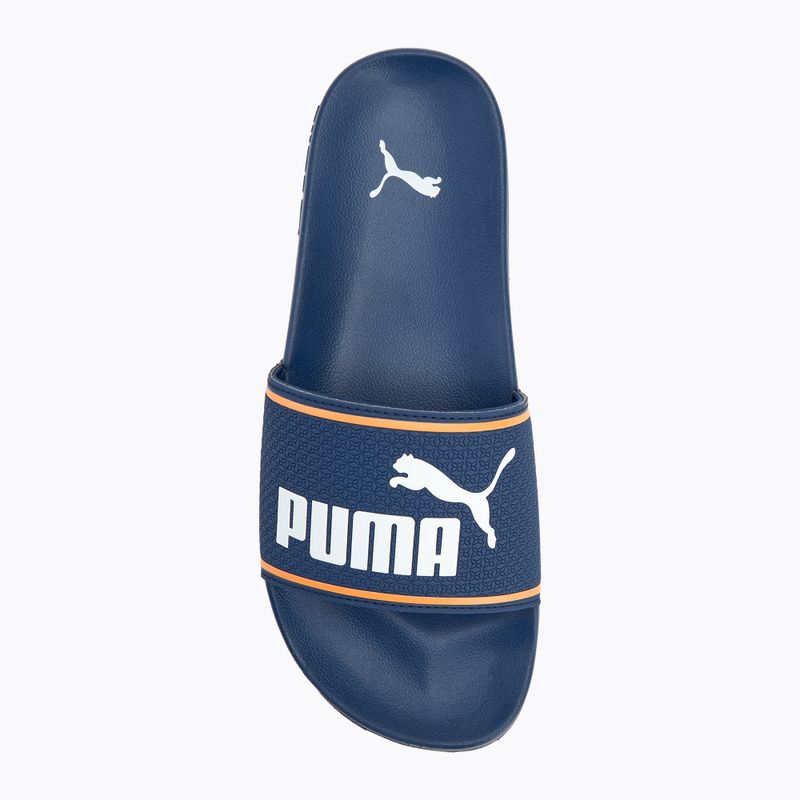 Klapki PUMA Leadcat 2.0 persian blue/puma white/pumpkin pie 6
