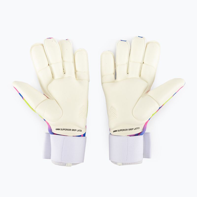 Rękawice bramkarskie PUMA Ultra Ultimate Energy Hybrid ultra blue/yellow alert/luminous pink 2