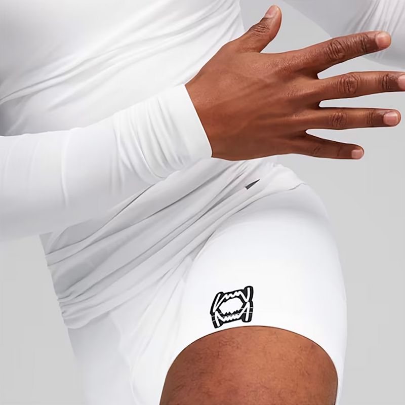 Spodenki koszykarskie męskie PUMA Hoops Team Baselayer puma white 9