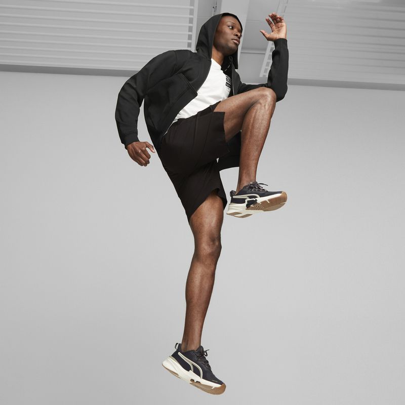 Bluza męska PUMA Fit Double Knit FZ Hoodie puma black 4
