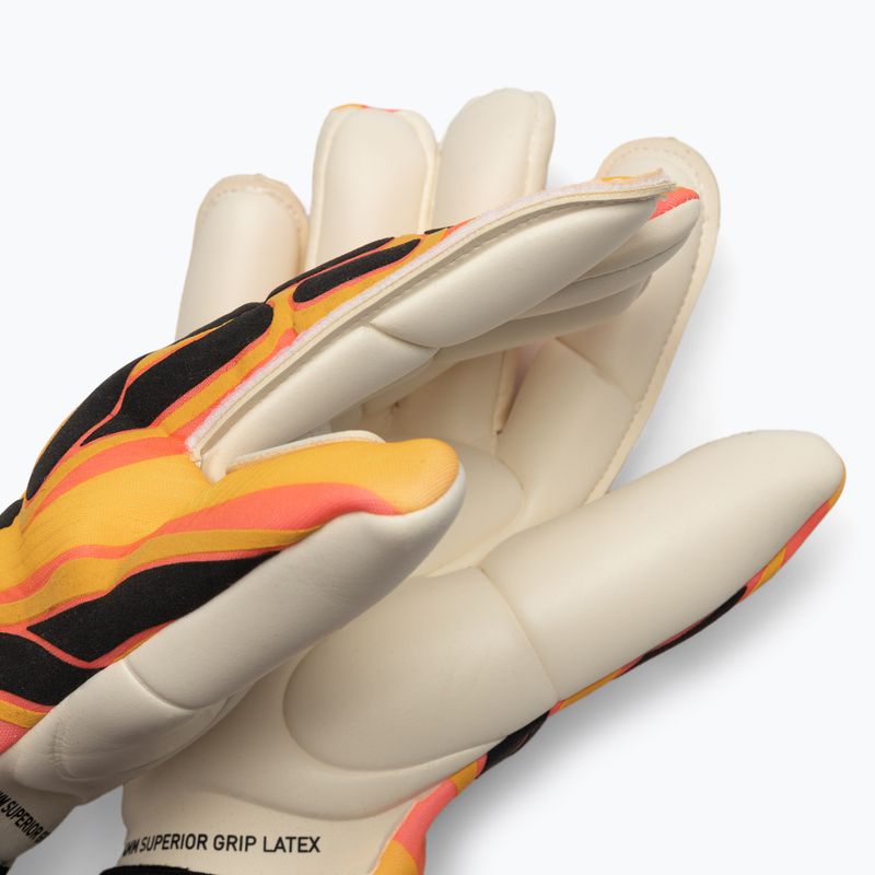 Rękawice bramkarskie PUMA Ultra Ultimate Hybrid sunset glow/sun stream/puma black 3
