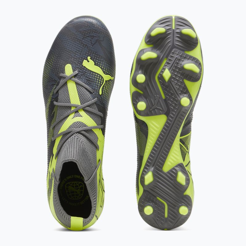 Buty piłkarskie PUMA Future 7 Match Rush FG/AG strong gray/cool dark gray/electric lime 8