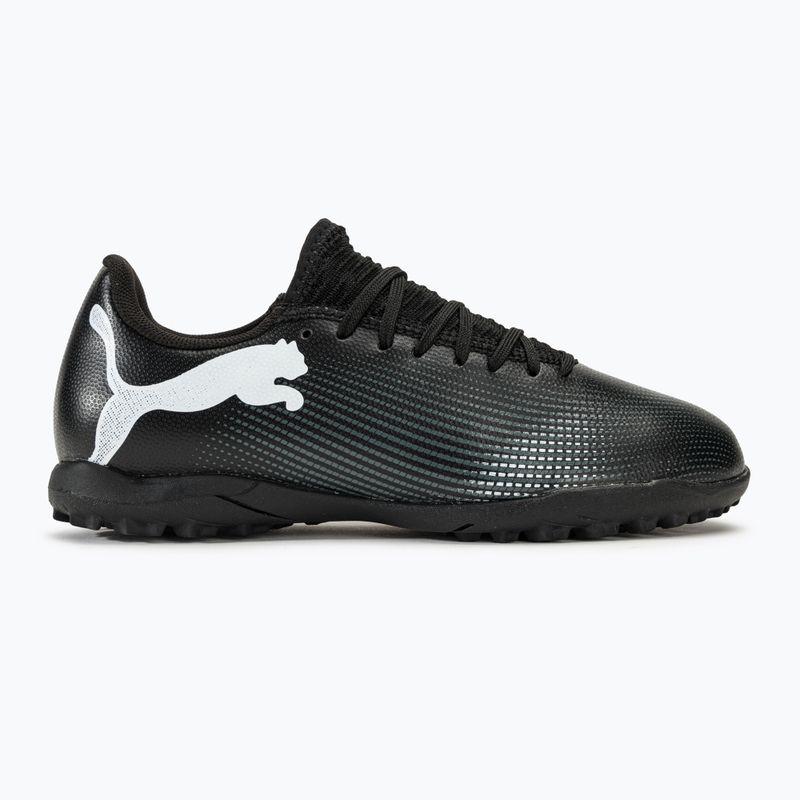 Buty piłkarskie dziecięce PUMA Future 7 Play TT puma black/puma white 2