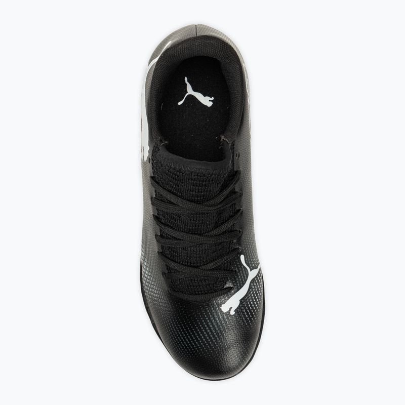 Buty piłkarskie dziecięce PUMA Future 7 Play TT puma black/puma white 5