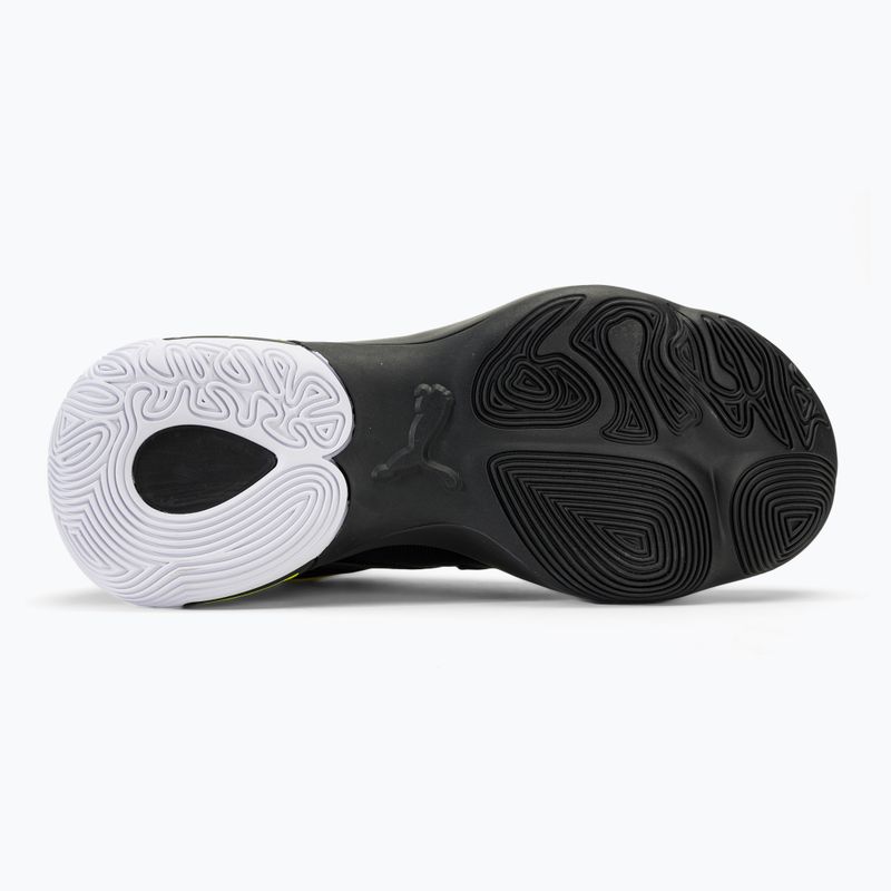 Buty do koszykówki męskie PUMA Genetics puma black/for all time red 5