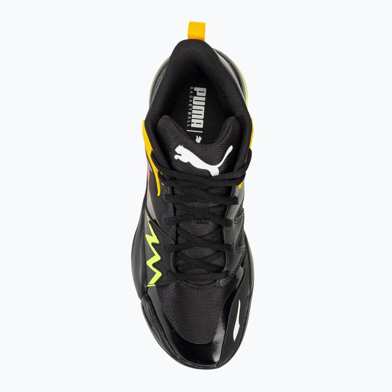 Buty do koszykówki męskie PUMA Genetics puma black/for all time red 6