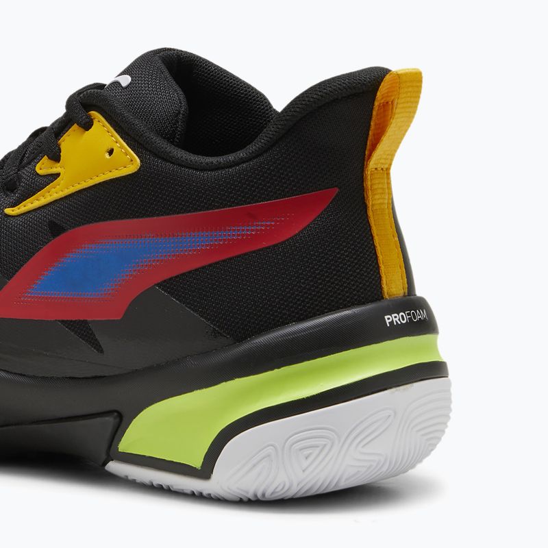 Buty do koszykówki męskie PUMA Genetics puma black/for all time red 9