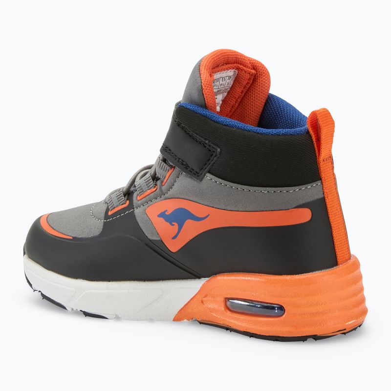 Buty dziecięce KangaROOS K-XI Creed Mid EV charcoal/flame 3