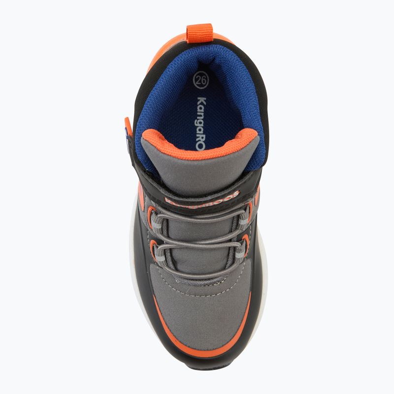 Buty dziecięce KangaROOS K-XI Creed Mid EV charcoal/flame 5