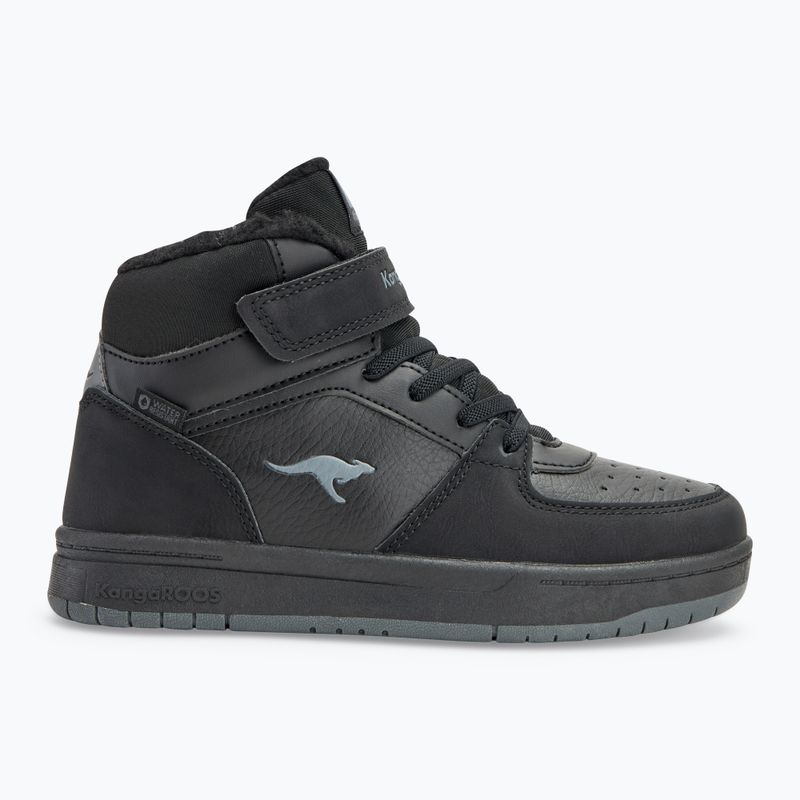 Buty dziecięce KangaROOS K-CP Bound Mid EV jet black/steel grey 2