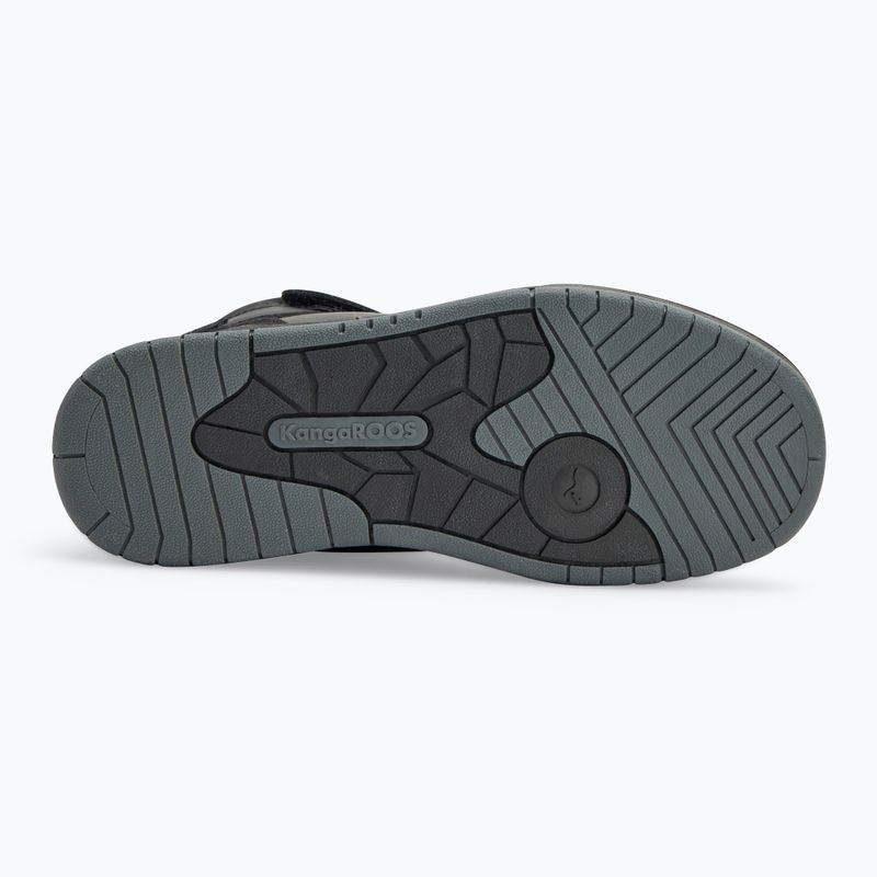 Buty dziecięce KangaROOS K-CP Bound Mid EV jet black/steel grey 4