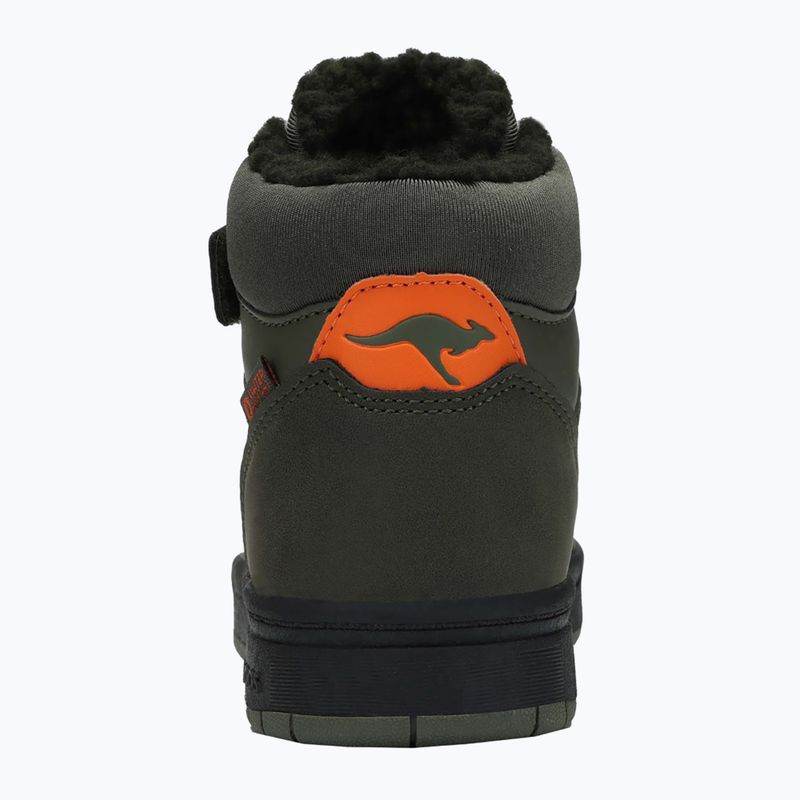Buty dziecięce KangaROOS K-CP Bound Mid EV military green/flame 11