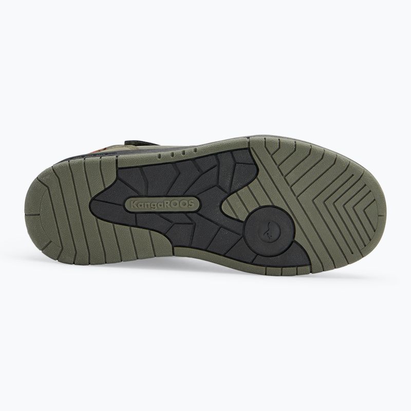Buty dziecięce KangaROOS K-CP Bound Mid EV military green/flame 4