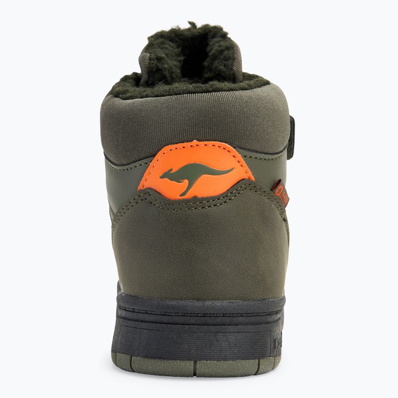 Buty dziecięce KangaROOS K-CP Bound Mid EV military green/flame 6