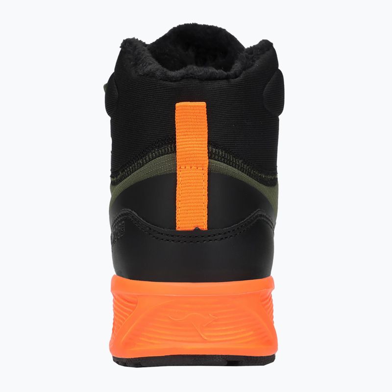 Buty dziecięce KangaROOS KX-Toke Mid EV military green/neon orange 11
