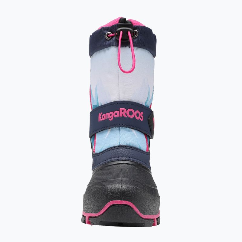Śniegowce dziecięce KangaROOS Kanga-Bean IV dk navy/daisy pink 8