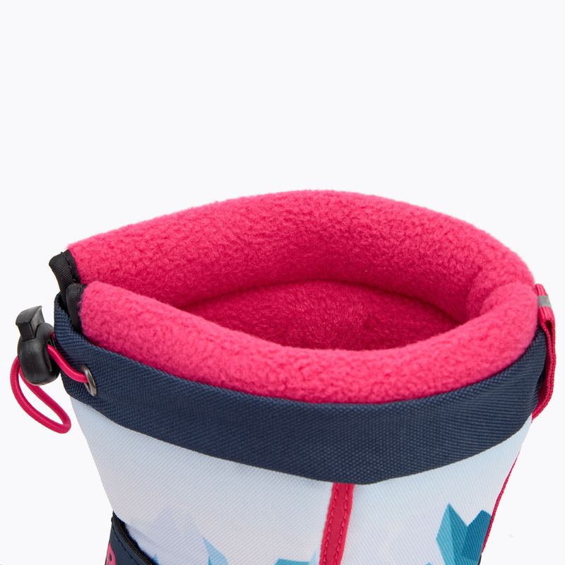 Śniegowce dziecięce KangaROOS Kanga-Bean IV dk navy/daisy pink 5