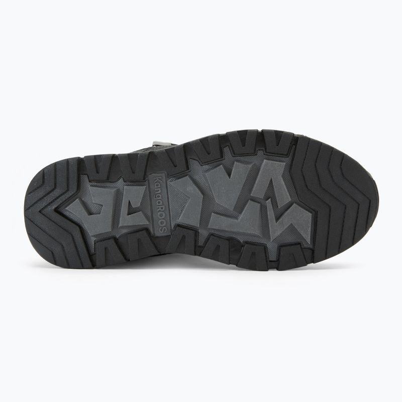 Śniegowce juniorskie KangaROOS K-MJ Eldora EV RTX jet black/steel grey 4