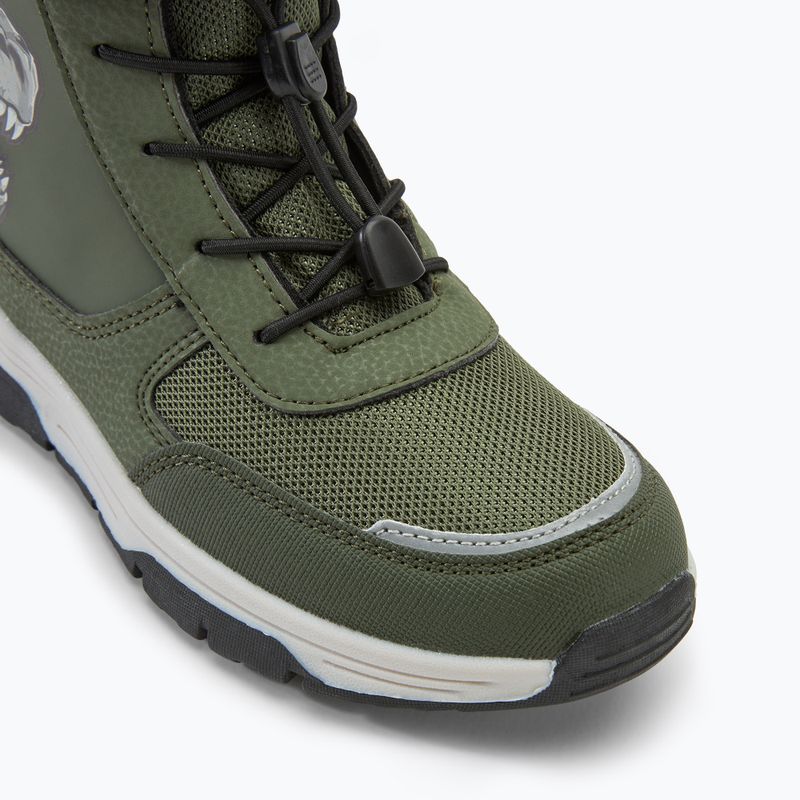 Śniegowce juniorskie KangaROOS K-MJ Edison EV RTX SL olive/limetta dino 7