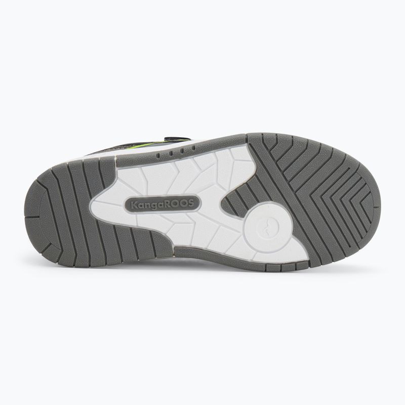Buty dziecięce KangaROOS K-CP Bounder EV steel grey/neon green 4