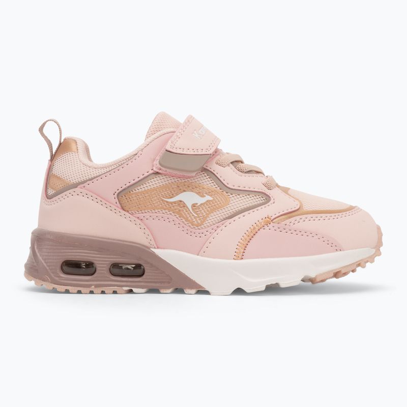 Buty dziecięce KangaROOS KX-Count EV frost pink/sphinx 2