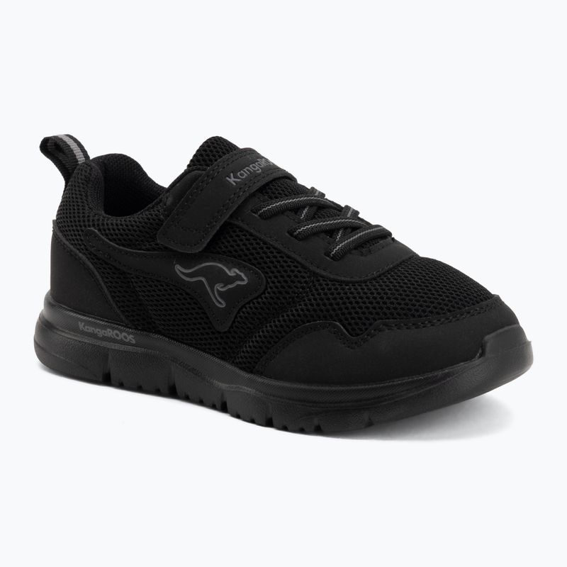 Buty dziecięce KangaROOS K-ETK Possum EV jet black black/mono