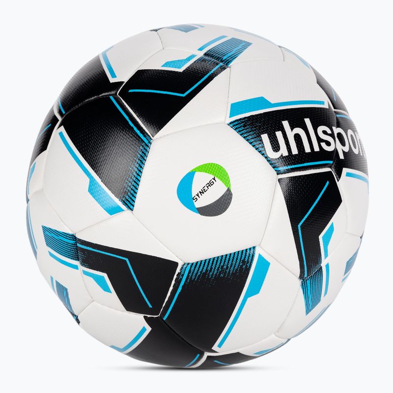 Piłka do piłki nożnej uhlsport Top Training Synergy Fairtrade white/black/blue rozmiar 3 2
