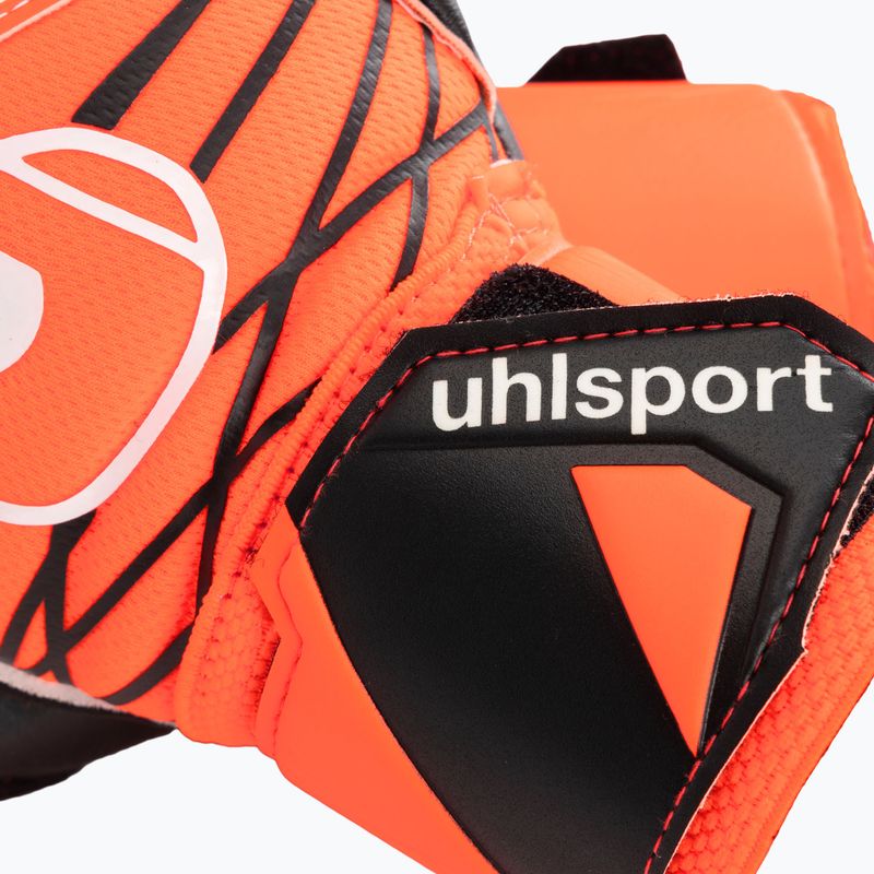 Rękawice bramkarskie uhlsport Super Resist + HN fluo orange/white/black 3