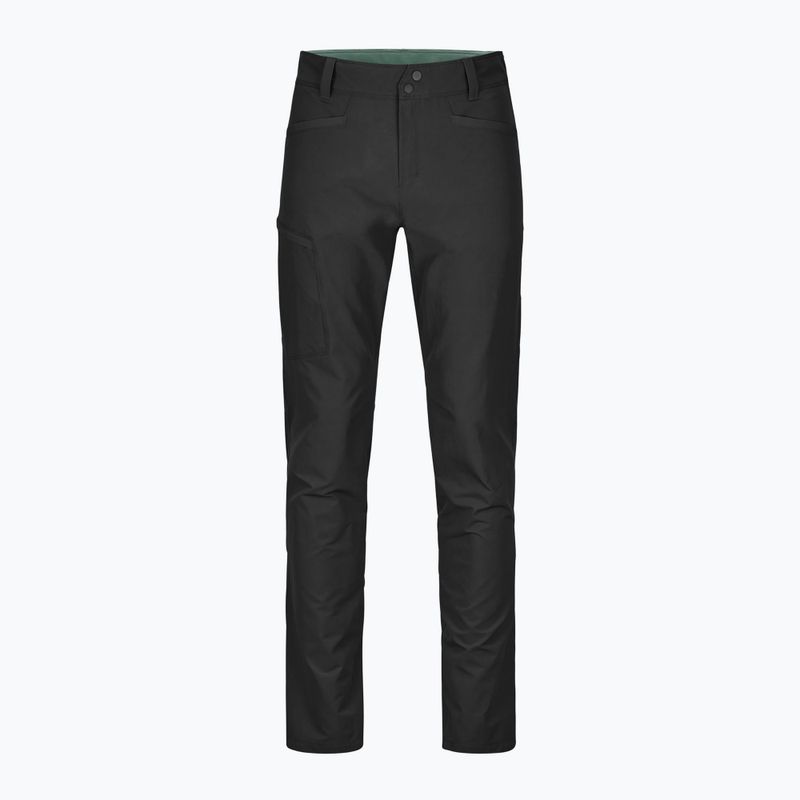 Spodnie softshell meskie ORTOVOX Pelmo black raven