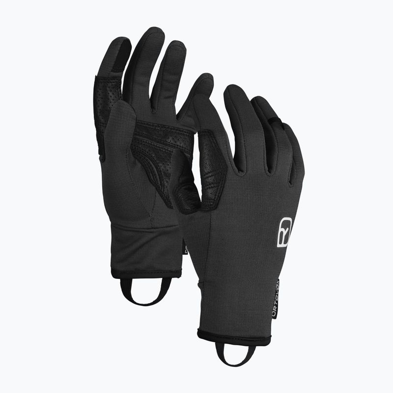 Rękawice skiturowe damskie ORTOVOX Fleece Light black raven 7