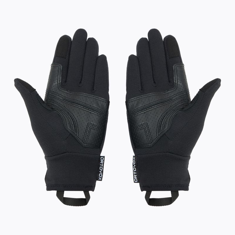 Rękawice skiturowe damskie ORTOVOX Fleece Light black raven 3