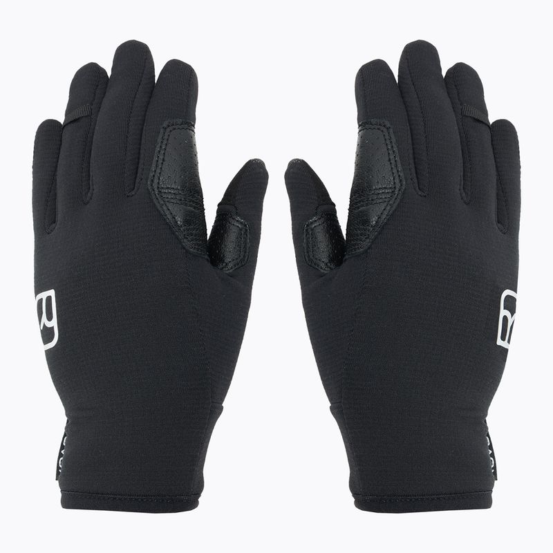 Rękawice skiturowe damskie ORTOVOX Fleece Light black raven 4