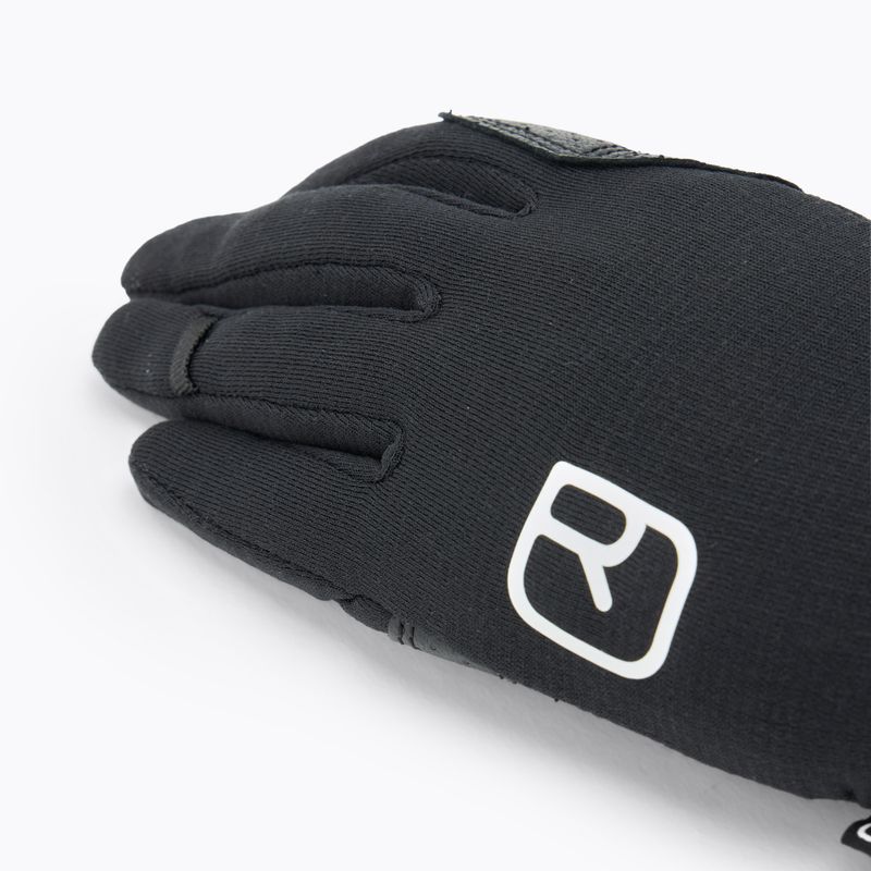 Rękawice skiturowe damskie ORTOVOX Fleece Light black raven 6