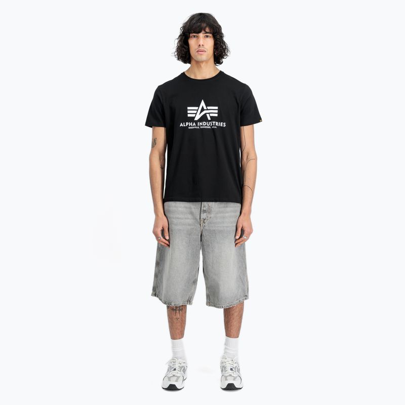 Koszulka męska Alpha Industries Basic black 2