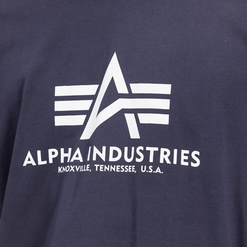 Koszulka męska Alpha Industries Basic navy 6