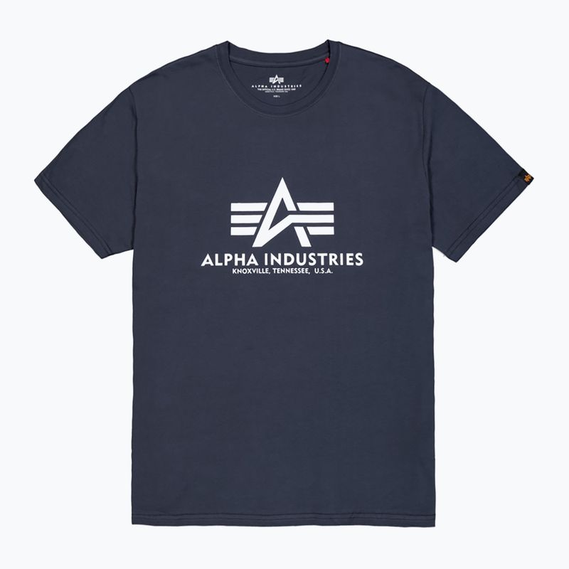 Koszulka męska Alpha Industries Basic navy 7