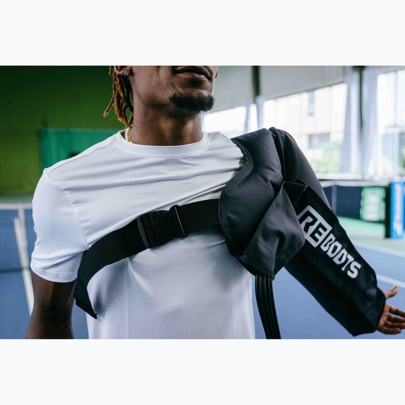 Mankiety do masażu REBOOTS Go Lite Arm Cuffs 2.0 black/white 3