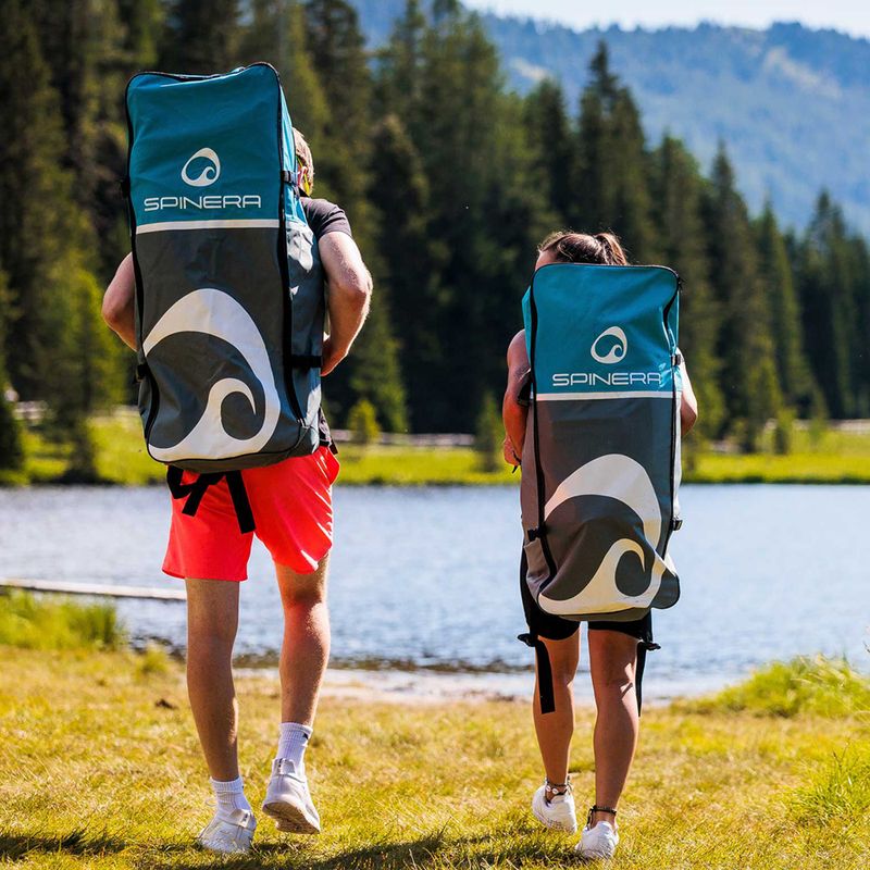 Plecak na deskę SUP SPINERA 20307 turquoise/white/grey 4