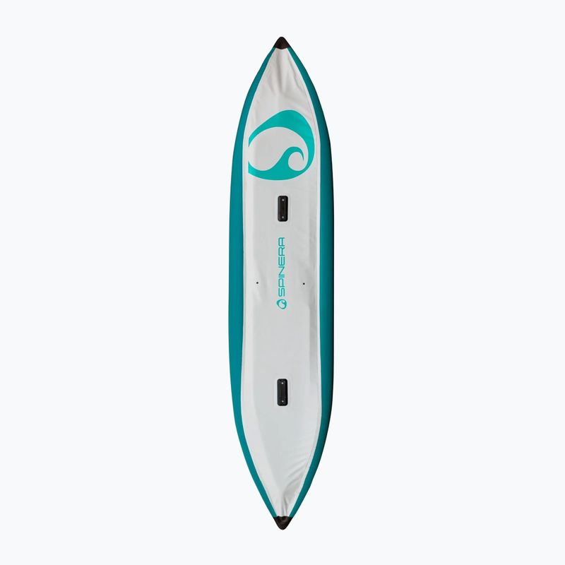 Kajak pompowany 2-osobowy SPINERA Hybris 410 teal/white/grey 3